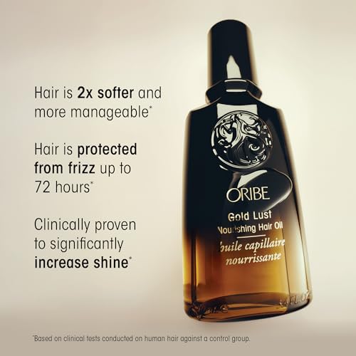 Oribe Gold Lust Hair Oil - Moisturizes, Smooths Frizz & Adds Shine - 1.7oz