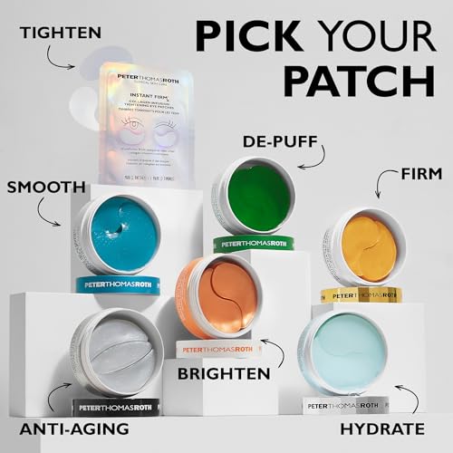 Peter Thomas Roth | Water Drench® Hyaluronic Cloud Hydra-Gel Eye Patches | Hyaluronic Acid Eye Masks for Hydration and Dark Circles