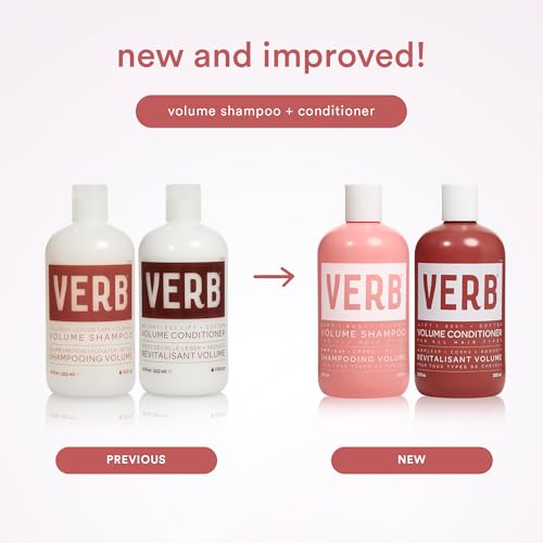 VERB Volume Conditioner 12 fl oz | Detangle + Weightless Lift for Flat Hair