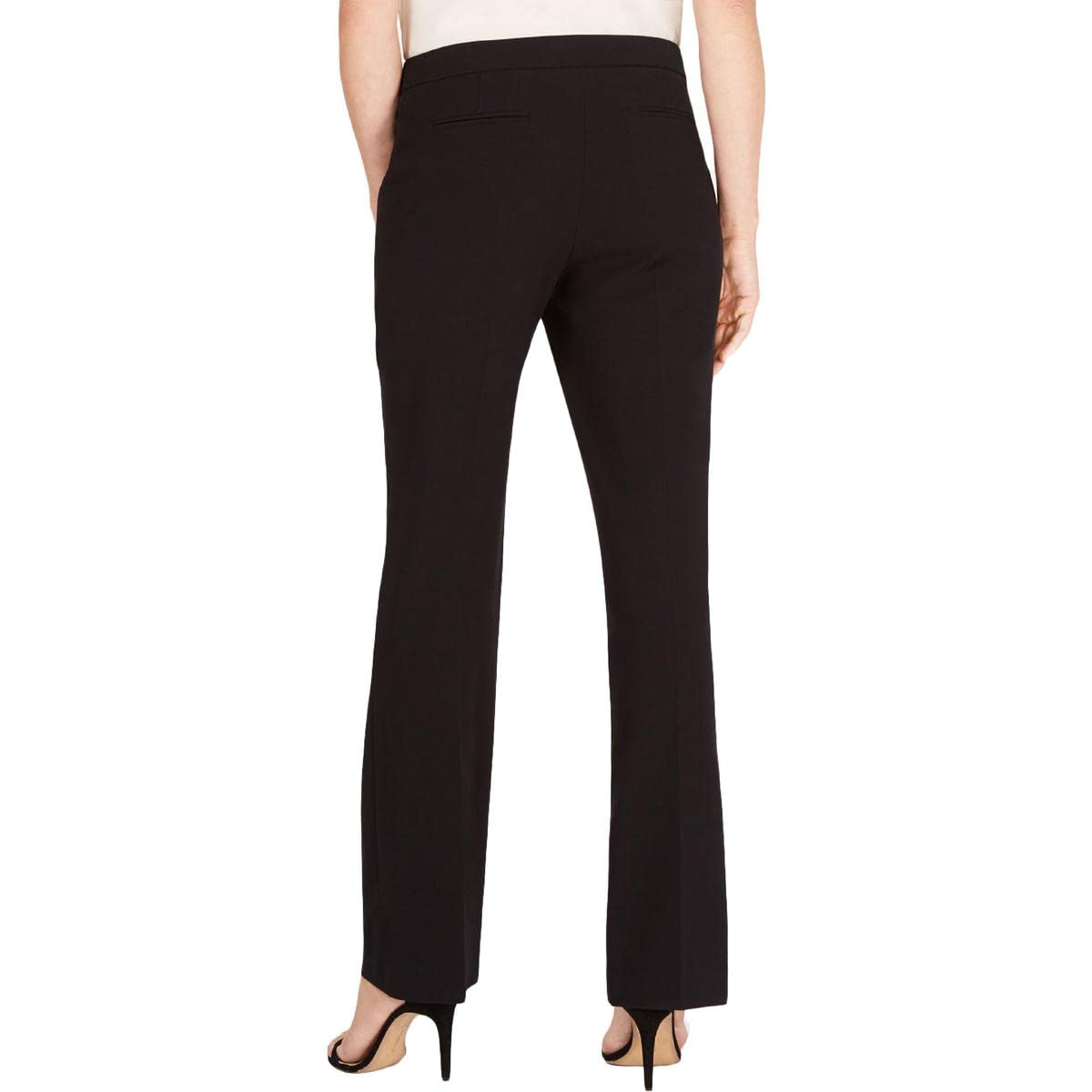 Anne Klein womens Flare Leg Pants, Anne Black, 12 US