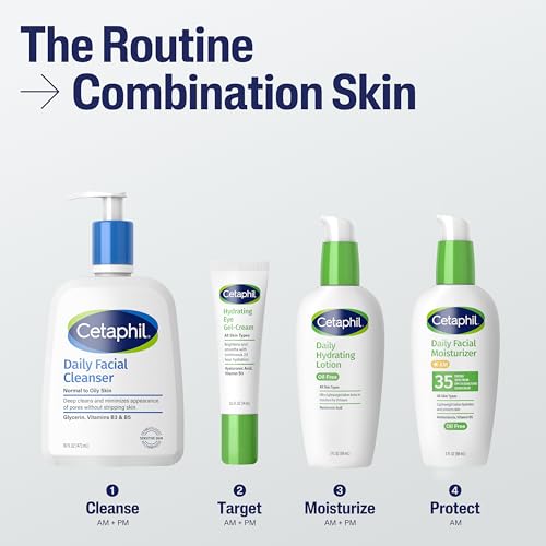 Cetaphil Daily Hydrating Face Lotion, Hyaluronic Acid, 3oz