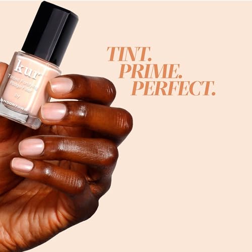 LONDONTOWN kur Nail Ridge Filler, Apricot-Beige, 0.4 fl oz