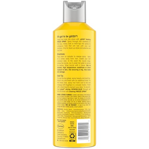 got2b Glued Blasting Freeze Hairspray, 12 oz, 2-Pack, Strong Hold