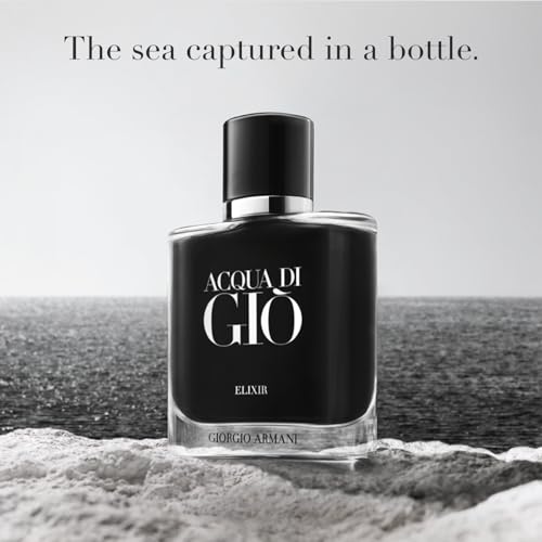 Armani Beauty Acqua di Giò Elixir - Woody Earthy Mens Cologne - 1.6 Fl Oz