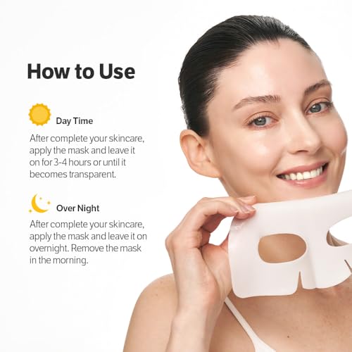 SUNGBOON EDITOR Deep Collagen Overnight Mask Hydrating Mask for Glass Skin, Wrinkle Care, Firming & Pore Refining 2,160,000PPB Collagen + 9 Peptides Korean Skincare, 4ea, Gifts for Women