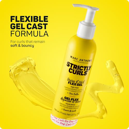 Marc Anthony Strictly Curls, Define & High Hold Frizz Taming Curly Hair Gel