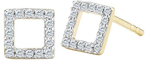 Mateo New York, Mini Dia Stud, Square