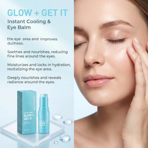 Manoai Cooling Eye Balm with Caffeine,0.32 Ounce (9g)