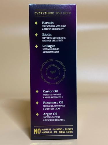 Hydrating Hair Serum for Dry & Frizzy Hair – Leave-In Split End Repair 5 oz