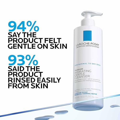 La Roche-Posay Toleriane Hydrating Gentle Facial Cleanser, 13.52oz