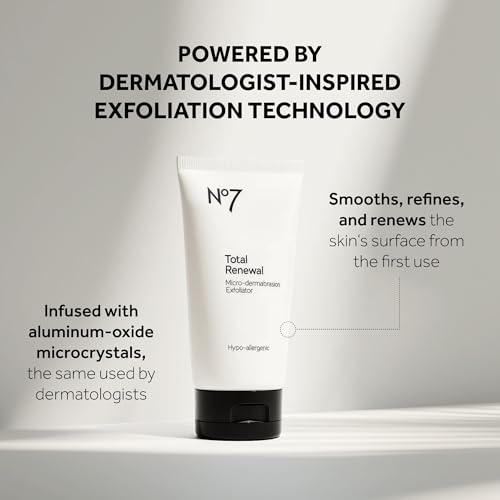 No7 Microdermabrasion Total Renewal Face Scrub, 2.5 Oz