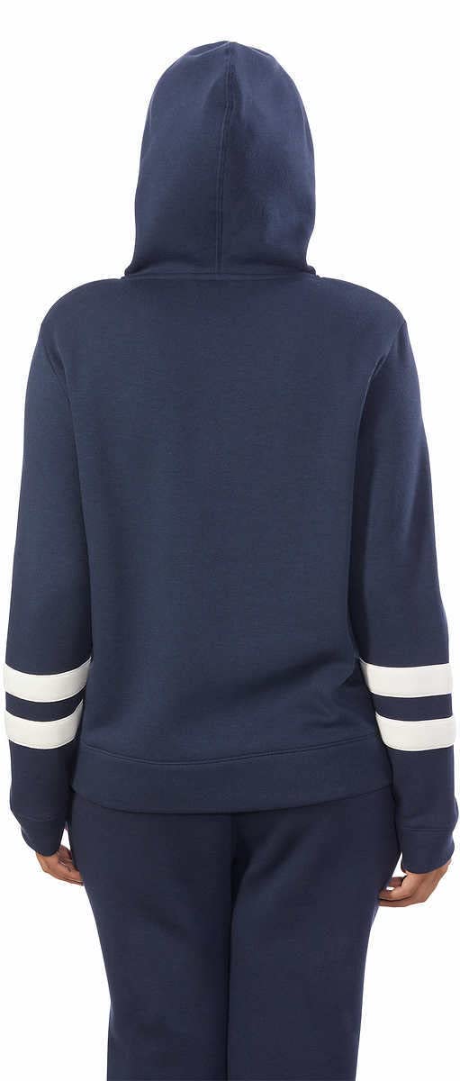 Nautica Womens Lightweight Pullover Sweatshirt Hoodie (X-Small, Navy)