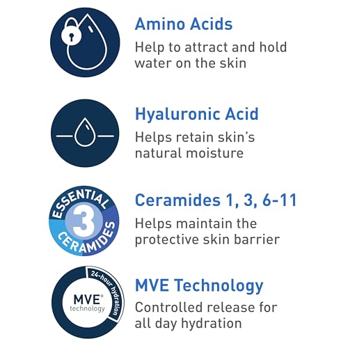 CeraVe Hydrating Cream To Foam Cleanser, Face Wash for Dry Skin, 19oz