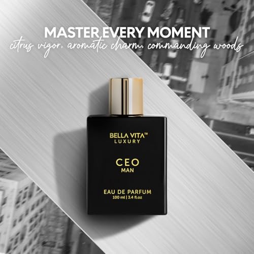 BellaVita Luxury's Signature Trio | 3x100ml Perfumes | CEO Man, Honey Oud & White Oud | Perfume for All | Long Lasting Fragrance | Eau De Parfum