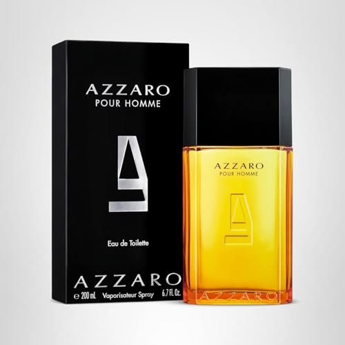 Azzaro Pour Homme Eau de Toilette - Sensual & Timeless Mens Cologne - Fougere, Aromatic & Woody Fragrance - Everyday Wear - Warm, Classic Scent - Luxury Perfumes for Men - Value Size, 6.7 Fl. Oz