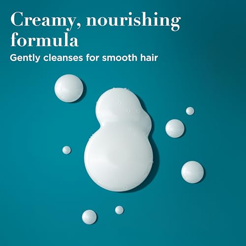 OGX Nourishing + Coconut Milk Shampoo, Hydrating & Restoring Shampoo Moisturizes for Soft Hair After the First Use, Paraben-Free, Sulfate-Free Surfactants, 25.4 fl. oz
