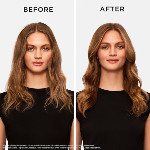 Kerastase Premiere Sulfate-Free Hair Repair Shampoo - For All Damaged Hair Types, Strengthens & Smoothes, With Citric Acid, Removes Buildup & Decalcifies, 8.5 Fl Oz