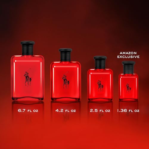 Ralph Lauren Polo Red Eau de Toilette Spicy Essence Cologne - 6.7 Fl Oz