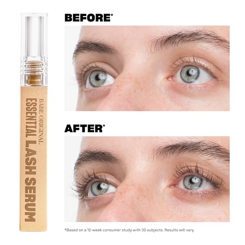 Babe Original Essential Lash Serum for Longer-Looking Lashes, 1mL