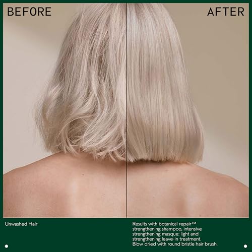 Aveda Botanical Repair Intensive Strengthening Masque Light | Bond-Building Hair Mask for Stronger Hair | Deep Conditioner | Detangles, Softens Fine to Medium Hair | 98% Naturally Derived*, 0.85 Fl Oz