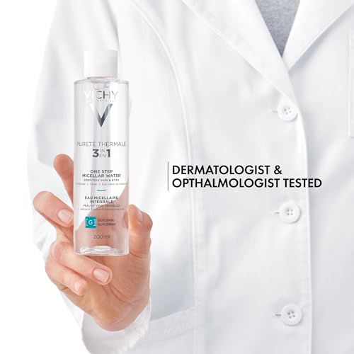 VICHY Pureté Thermale Micellar Water Eye Makeup Remover & Toner 6.76oz