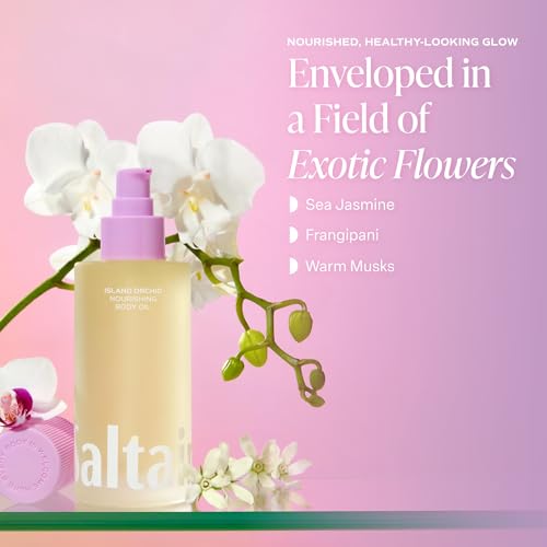 Saltair Body Oil | Island Orchid After Shower Moisturizer | 4 fl oz