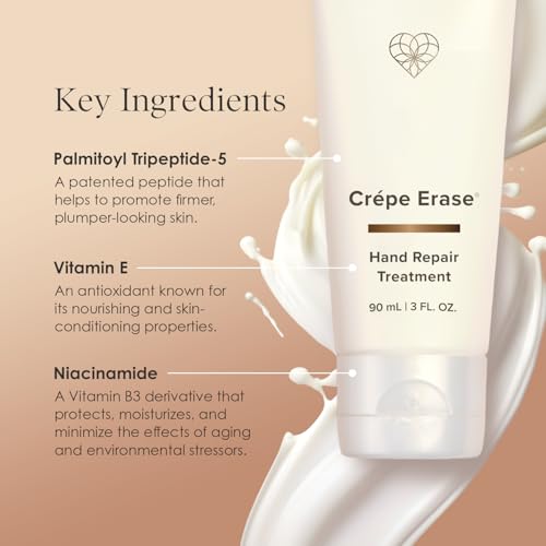 BODY FIRM Crepe Erase Hand Repair Treatment, Lotion, 3 fl oz