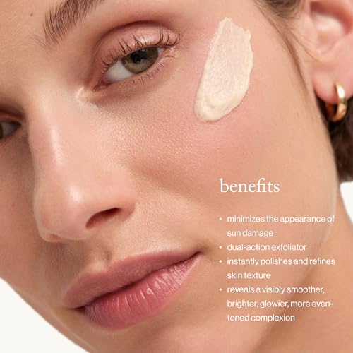 goop Beauty Microderm Exfoliator | Microdermabrasion Scrub to Smooth Textured Skin | 0.5 fl oz