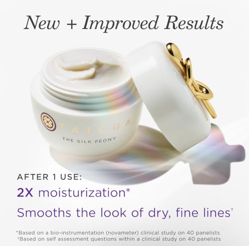 TATCHA The Silk Peony, Line-Smoothing Eye Cream with Peptide Whey Protein