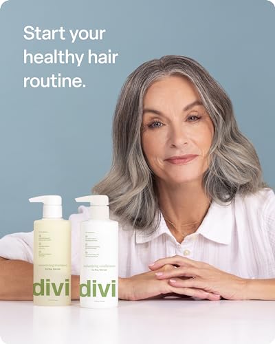 divi Volumizing Shampoo for Fine, Thin Hair with Postbiotics | 12 fl oz