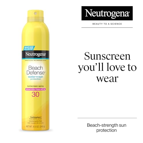 Neutrogena Beach Defense Sunscreen Spray, SPF 30, 8.5 oz