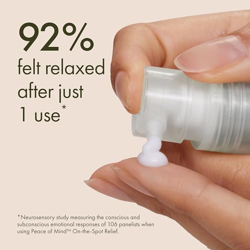 Origins Peace of Mind On-the-Spot Relief | Relaxing Aromatherapy Experience With Eucalyptus, Peppermint & Basil Essential Oils | Wellness Gift, 0.5 Fl Oz