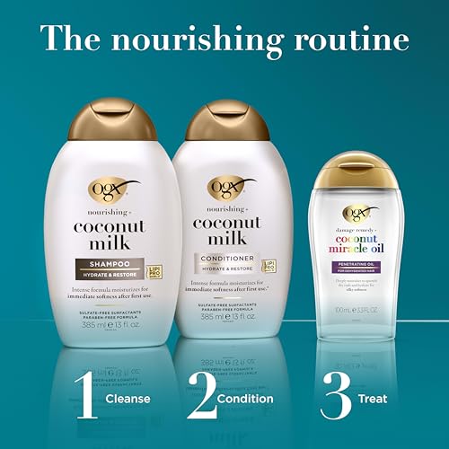 OGX Extra Strength Damage Remedy + Coconut Miracle Hair Oil, 3.3 fl. oz