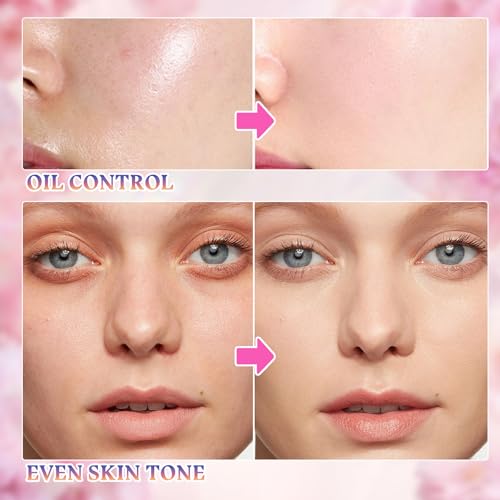 Sakura Skin Care Set,8 Pcs Hydrating Skincare Set Facial Kit for Women and Girls,Moisturizing Skin Care Kit with Facial Cleanser,Toner,Facial Serum,Face Masks,Eye Cream and Face Cream