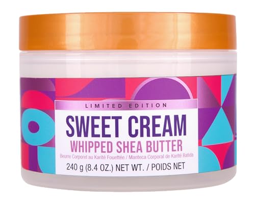 Tree Hut Sweet Cream Whipped Shea Body Butter, Hydrating & Nourishing Body Lotion with Natural Oils, Moisturizer for Soft & Smooth Skin, 8.4 Oz