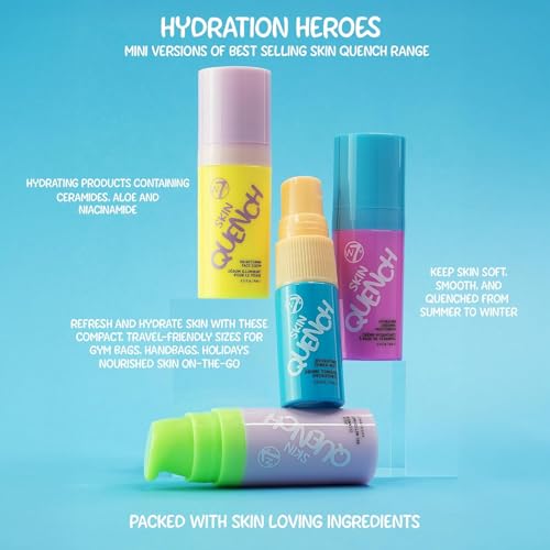 W7 Skin Quench Cuties - Travel Size Skincare Minis