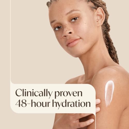 Aveeno Daily Moisturizing Body Lotion for Normal to Dry Skin, Moisturizer with Soothing Prebiotic Oat, Non Greasy, Non Comedogenic, Fragrance Free Body Lotion for Women & Men, 18 Fl Oz