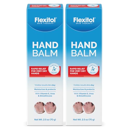 Flexitol Hand Balm Two Pack, for Frequent Handwashers, 10% Urea | 2x2 oz