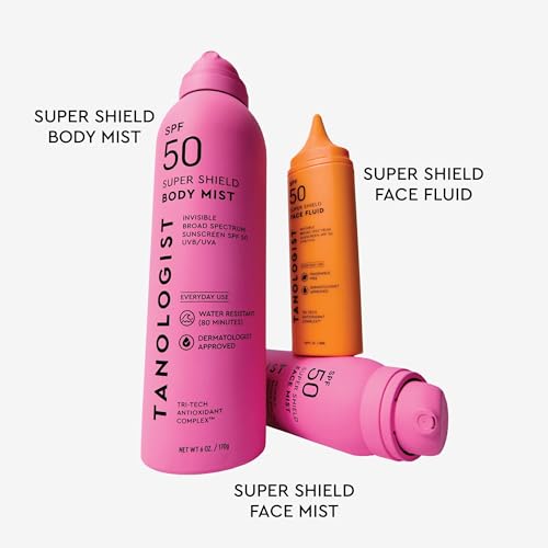 Tanologist SPF 50 Super Shield Body Mist Sunscreen Spray