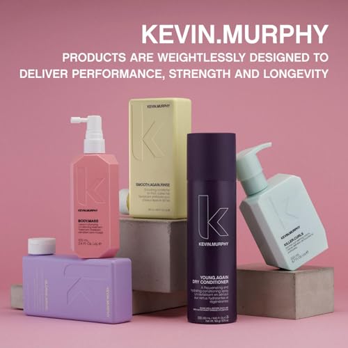 KEVIN.MURPHY HEATED.DEFENSE - Heat Protection Spray for Hair - For All Hair Types - Leave-In Foam - Extreme Heat Protection - Cruelty Free Foam - 150 mL / 5.1 fl oz