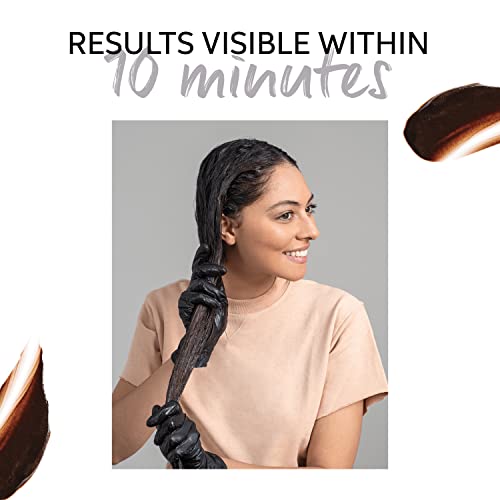 Wella Professionals Color Fresh Mask | Chocolate Touch | Natural Shade | Hair Color-Depositing Mask | Vegan Formula with Avocado Oil | Zero Damage | Silicone Free | 5 Fl Oz