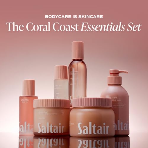 Saltair Vitamin C Oil-Infused Body Scrub | Coral Coast, 18.5 oz