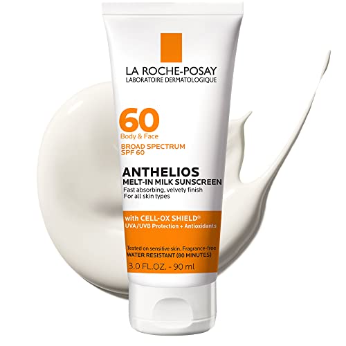 La Roche-Posay Anthelios Melt-In Milk Sunscreen for Face & Body SPF 60