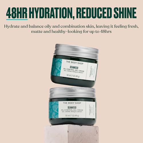 The Body Shop Seaweed Gel Cream, For Oily and Combination Skin, Vegan, 1.7 Oz
