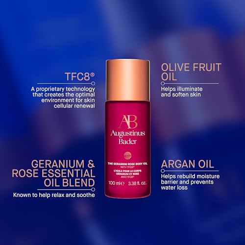 Augustinus Bader The Geranium Rose Body Oil, 200 ml / 6.7 fl oz