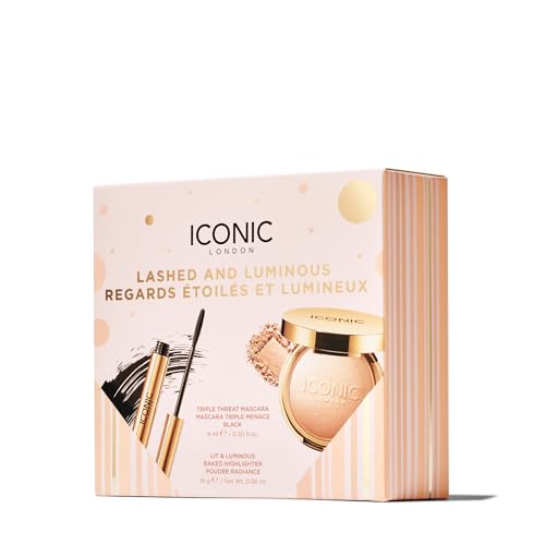 ICONIC LONDON Makeup Set for Natural Glow | Lashed and Luminous