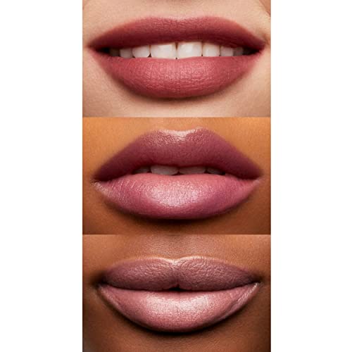 e.l.f. Hydrating Core Lip Shine with Shea Butter & Vitamin E, Tinted Lip Balm for A Smooth, Glossy Finish & Long-Lasting Moisture, Delightful Mauve