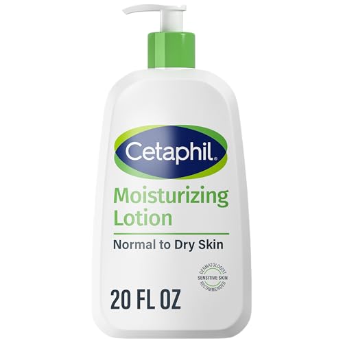 Cetaphil Moisturizing Face & Body Lotion, Sensitive Skin, 20oz