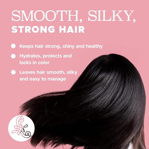Luseta Keratin Shampoo and Conditioner for Color Treated Damaged & Dry Hair, Keratin Hair Treatment for Smoothing, Nourishing & Strengthening, Color Safe, Free of Sulfates and Gluten 2 X 16.9Oz