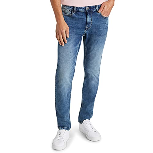 DKNY Mercer Men's Skinny Jeans - Premium Stretch Denim Pants with Classic 5 Pocket Design | Skinny Fit Stretch Jeans for Men